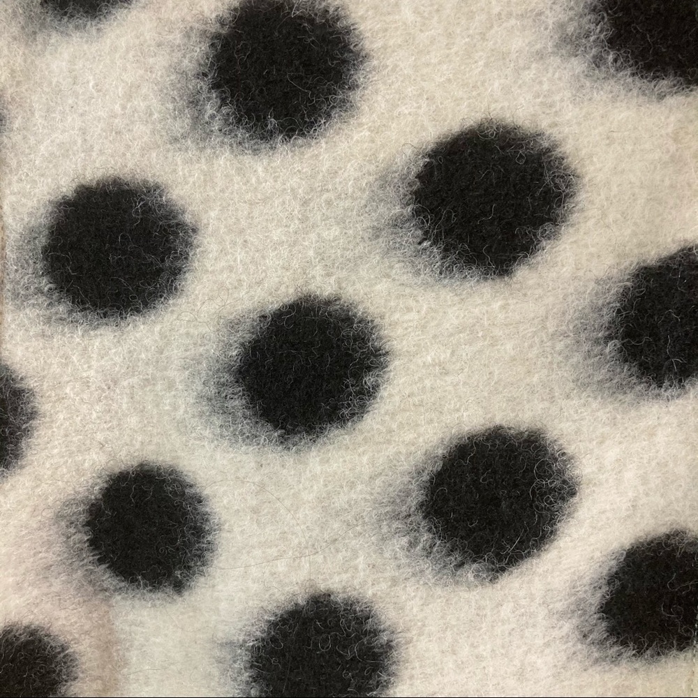 Obey La Ruine Wool Polka Dot Bomber Jacket - Picture 14 of 16